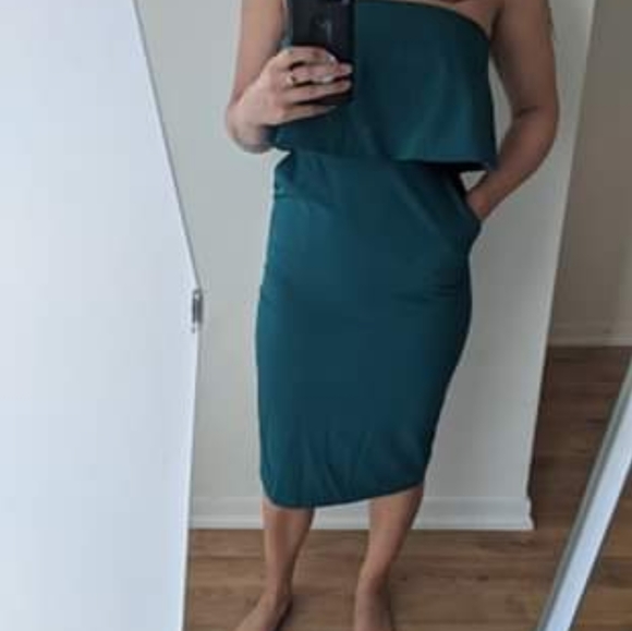 Lulu's green midi dress - Picture 1 of 4